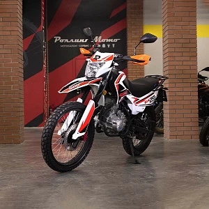 Мотоцикл эндуро ROCKOT ZR250 (белый/красный, 21/18, ЭПТС)