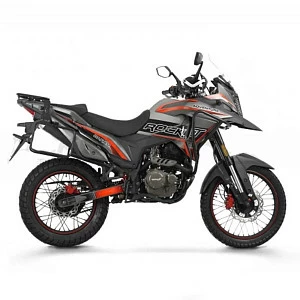 Мотоцикл турэндуро ROCKOT DAKAR ADVENTURE 2.0 (серый/красный)