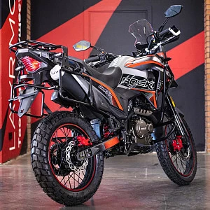 Мотоцикл турэндуро ROCKOT DAKAR ADVENTURE 2.0 (серый/красный)