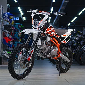 Питбайк KAYO BASIC TT140EM 17/14 KRZ (механ. сцепл., эл. стартер)