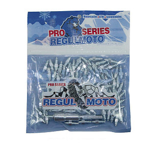 Шипы Regulmoto PRO Series Н19 c карбид-фольфрамовым сердечником (дл.резьбы 10мм) компл. 100шт