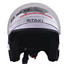 Шлем открытый со стеклом ATAKI JK526 Solid (бел глянц, M)